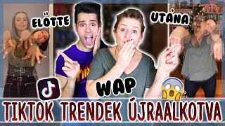 TIKTOK TRENDEK ÚJRAALKOTÁSA ANYÁVAL FAIL [upl. by Letreece]