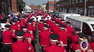 Shankill Protestant Boys FB  Brian Robinson Memorial Parade 070924 [upl. by Hillegass]