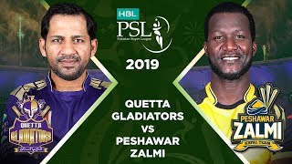 Match 3 Full Match Highlights Quetta Gladiators vs Peshawar Zalmi  HBL PSL 4  2019 [upl. by Leanard361]