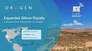 Webcast by Orogen Royalties for the Expanded Silicon project [upl. by Aicirtal2]