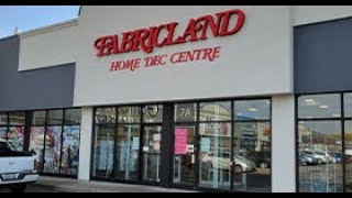 Fabricland Fabrics For Sewing Quilting Apparel Crafts Projects Canada StoreTourVaughan TorontoCanada [upl. by Andreas]