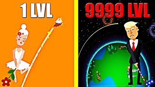 Golf Orbit MAX LEVEL GOLF STRENGTH EVOLUTION Orbit Golf Level 999 Pika Guyy [upl. by Isleen647]