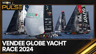 Vendee Globe Yacht Race Commences In France  WION Pulse [upl. by Pappas872]