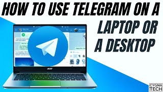 How To Use Telegram On Laptop Desktop  How To Use The Web Version Of Telegram  Telegram For PC [upl. by Nithsa]