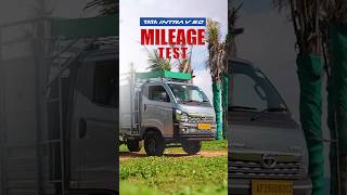 TATA Intra V50 mileage Test 😳 Shocking Results tataintrav50 expecting1000likes [upl. by Ecnerrat]