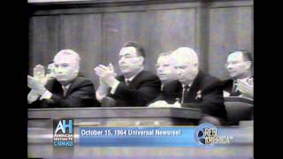 Khrushchev Resigns  Oct 15 1964 Universal News  Reel America [upl. by Dnalor]