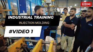 INDUSTRIAL TRAINING INJECTION MOLDING VIDEO1 injectionmolding [upl. by Loftus253]