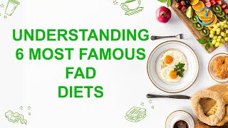 Understanding 6 Most Famous Fad Diets I Medicalinsights I [upl. by Ulda169]