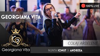 Georgiana Vița ❌ Formatia Timisul  Colaj Ardelene LIVE 🎷 Nunta Ionut si Andreea [upl. by Kcam]