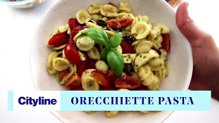 Orecchiette pasta salad with homemade pesto [upl. by Naivad670]