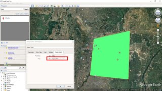 How to calculate the Distance and Area in HectaresSquare km in Google Earth [upl. by Val]