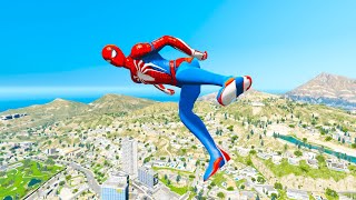 GTA 5 Epic Ragdoll GREEN SPIDERMAN VS RED MINIONVS GREEN HULK Euphoria Physics amp Funny Fails [upl. by Sanez]