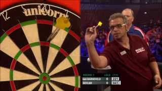 PDC European Darts Championship 2013  First Round  van Barneveld vs Seyler [upl. by Eadie]