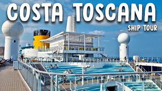 Costa Toscana Ship Tour  Full Tour of the Ship 🚢 [upl. by Ssirk51]