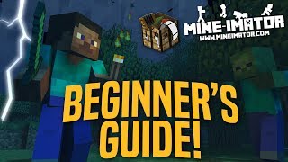 Mineimator Tutorial  How to use Mineimator 110  Part 1 [upl. by Esau142]