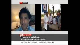 Star chef Vikas Khanna slams BBC InterviewerBBC Anchor quotIn India you were not from a rich family [upl. by Areemas]