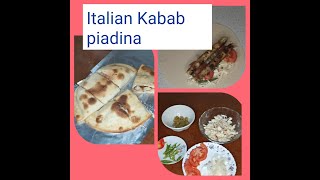 Crispy Italian piadina kababkabab calzone [upl. by Ttocs]