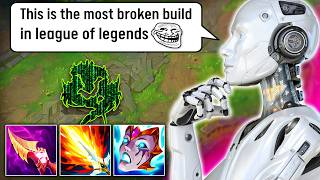 I asked ChatGPT for the best build in League of Legends this was the result [upl. by Eiuqnimod]