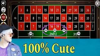 💢 100 Right Strategy to Easy Win at Roulette  Roulette Strategy to Win [upl. by Enneite]