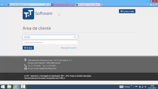 TampT Software  Criar senha site TampT [upl. by Torrell750]