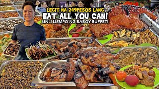 249Pesos quotLEGIT UNLI LIEMPO ng BABOY BUFFETquot 35 na PUTAHE EAT ALL YOU CAN Lahat [upl. by Marmaduke288]