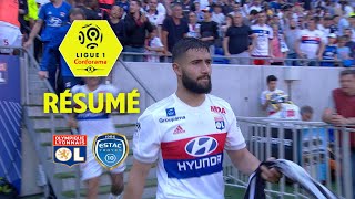 Olympique Lyonnais  ESTAC Troyes  30   Résumé  OL  ESTAC  201718 [upl. by Bocoj842]