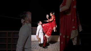 करवाचौथ का अनोखा अंदाज😱gymnast couplegoals stunt balance flexibility viralshort karvachauth [upl. by Trant]