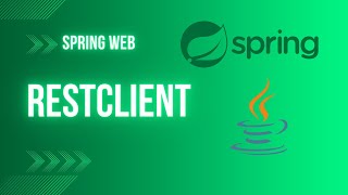 Spring Web Part 1  RestClient [upl. by Cid]