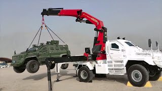 Crane Of The Day Episode 269  IAG Armored Rescue Crane Vehicle [upl. by Notsob]