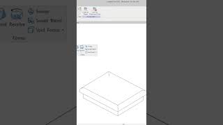 Revit Sweep by edge family [upl. by Aehtrod]