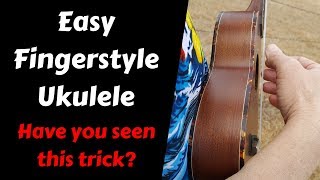 Easy Fingerstyle Ukulele  Fingerpicking Patterns First Beginner lesson tutorial  Play two songs [upl. by Anirbys]