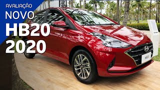 Dirigimos Novo Hyundai HB20 2020 ousa no estilo e evolui no conteúdo [upl. by Mozza]