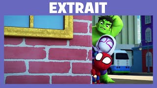 Spidey et ses amis extraordinaires  Extrait  Deux méchants verts pour le prix dun [upl. by Odeen]