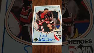 Eric nesterenko hockey autograph ttm moderndaybreakfastclub [upl. by Nos]