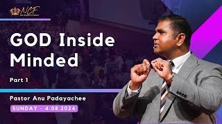 Pastor Anu Padayachee  GOD Inside Minded  Part 1 [upl. by Yromem]