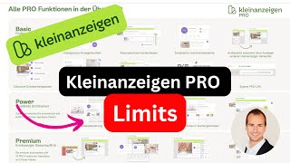 Kleinanzeigen Pro  Zählweise amp Limits [upl. by Ynattib539]