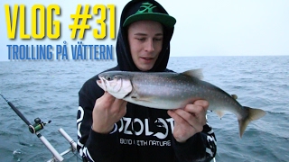 Trolling På Vättern Efter Lax och Öring VLOG 31 Tackelsnack [upl. by Riplex246]