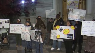 Displaced Hartford residents demand city extends temporary housing [upl. by Heda746]