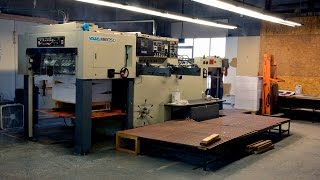 Yawa MW 1050A Used Die Cutter [upl. by Colwell379]