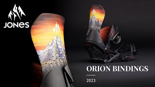 Jones Orion Snowboard Bindings Feel the power in every turn [upl. by Kristian]