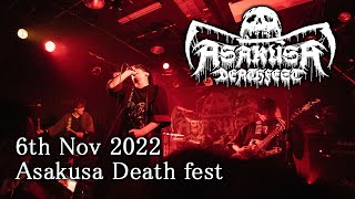 KANDARIVAS  4songs from BLOOD SURGICAL DEATH at ASAKUSA DEATH FEST2022 [upl. by Marni]