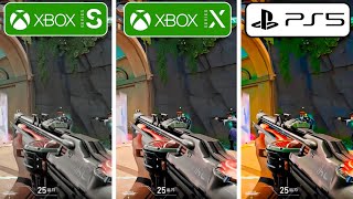 Valorant PS5 vs Xbox Series X vs Xbox Series S Graphics Comparison [upl. by Nymzaj]