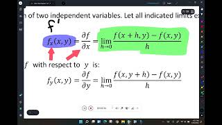 mat 218 s 17 2 partial derivatives part 1 [upl. by Fowler63]