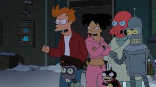 Futurama Benders Big Score Xmas Eve Full Scene  Song [upl. by Cedric]