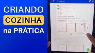 Orçamento Cozinha na PRÁTICA sem projetar  Cozinha Planejada MDF [upl. by Gerald]