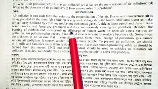 Air Pollution Paragraph  English Paragraph Air Pollution  বায়ু দূষণ ইংরেজি প্যারাগ্রাফ [upl. by Diraj]