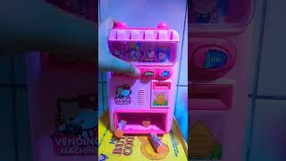 Pink Hello Kitty Vending Machine Toy 🌈 shortsfeed toys trending asmr viral shorts [upl. by Mccarty]