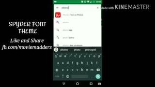 SPYder Title font Theme In Mobile  Spyder  MaheshBabu  Moviemadders [upl. by Imogene54]
