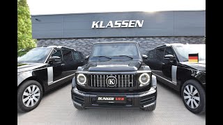 VR8 BUNKER  Shooting test Armored vehicle KLASSEN® based on Mercedes G  Class 63 AMG [upl. by Wesa]