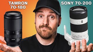 HeadtoHead Lens Comparison Tamron 70180 vs Sony 70200 f4  The Pros and Cons [upl. by Legnaesoj]